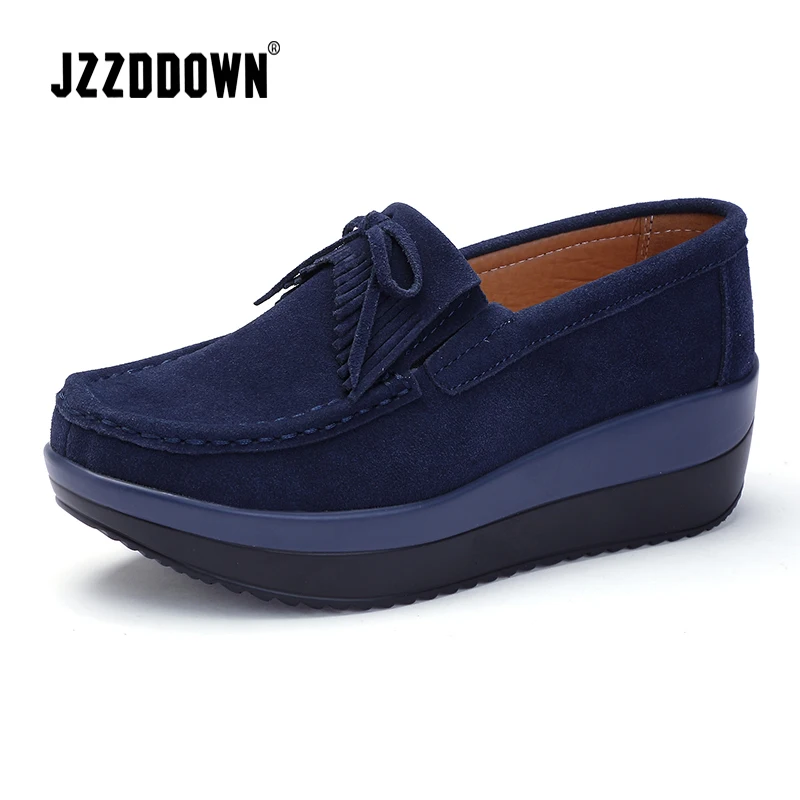 

Кеды JZZDDOWN женские, натуральная кожа, на платформе, на шнуровке, роскошные осенние кроссовки