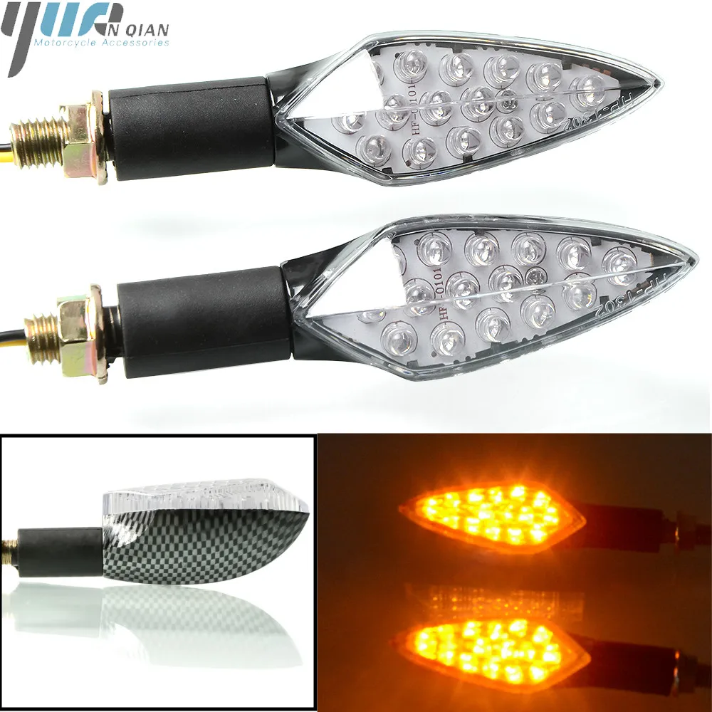 Для SUZUKI GSR400 600 750 B KING1300 HAYABUSA/GSXR1300 Универсальный Motocicleta LED Turno Sinal Indicadores Blinker Luz