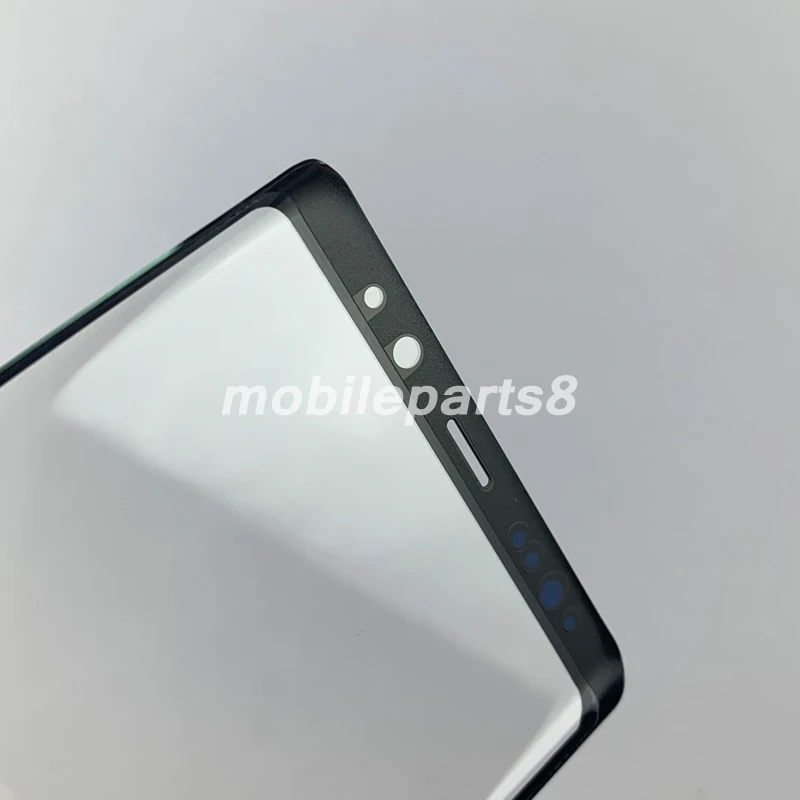 10 шт./лот Бесплатная доставка внешнее стекло с oca для samsung note8 note9 S8 S9 S8plus переднее