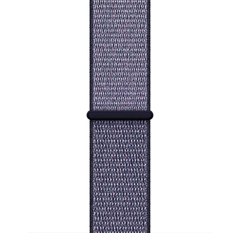 Midnight Blue ASHEI Sport Loop ремешок для Apple Watch Band Series 3 2 1 Band 42 мм нейлоновая петля регулируемая застежка сменный ремешок для iwatch - Цвет ремешка: Midnight Blue