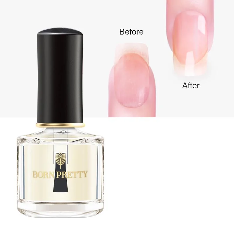top or base coat Born pretty, голографическая лак для ногтей, Розовый Блестящий мерцающий лазер, лак для ногтей, цветной, сделай сам, маникюрный дизайн, 6 мл, лак для ногтей - Цвет: top or base coat