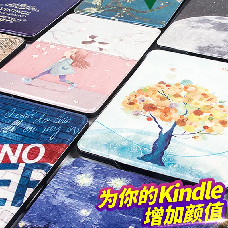 Умный чехол из искусственной кожи чехол для Amazon Kindle Paperwhite 4 читалка Магнитный Водонепроницаемый чехол Funda Kindle Paperwhite 4 выпуск