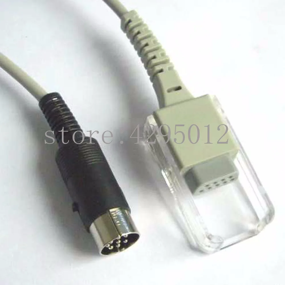 

Datascope spo2 adapter cable, DIN 8 pins to DB9 female connector