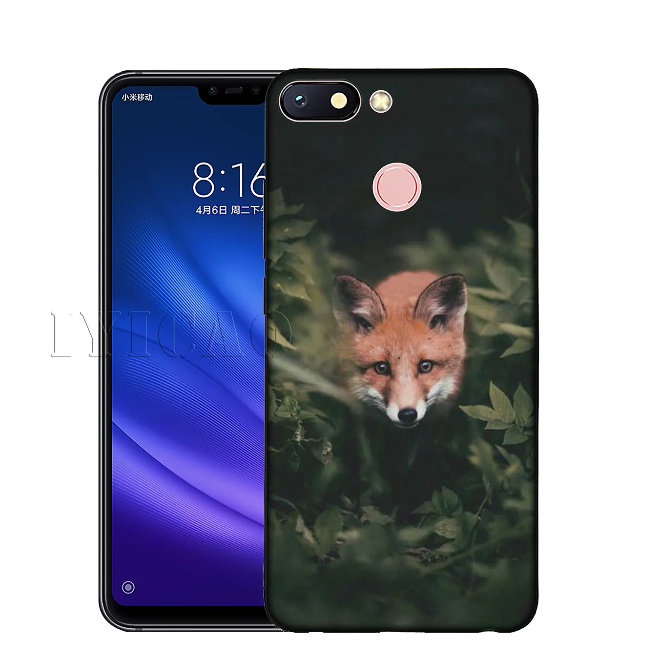 IYICAO Animal Raccoon Fox Soft Silicone Phone Case for Xiaomi Mi 10 9 9T CC9 CC9E 8 SE A3 Pro A1 A2 Lite 6 pocophone f1 mi9 |