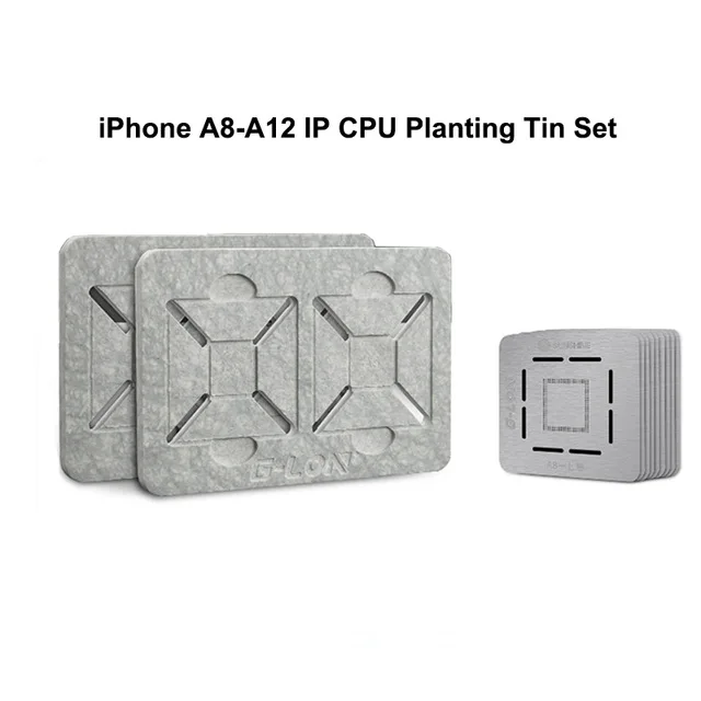 Набор для восстановления процессора iPhone Chip A8 A9 A10 A11 A12 трафареты оловянных