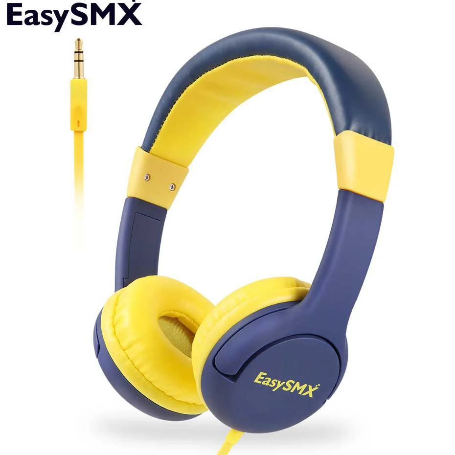 Портативные детские наушники EasySMX KM 666 безопасная детская гарнитура с