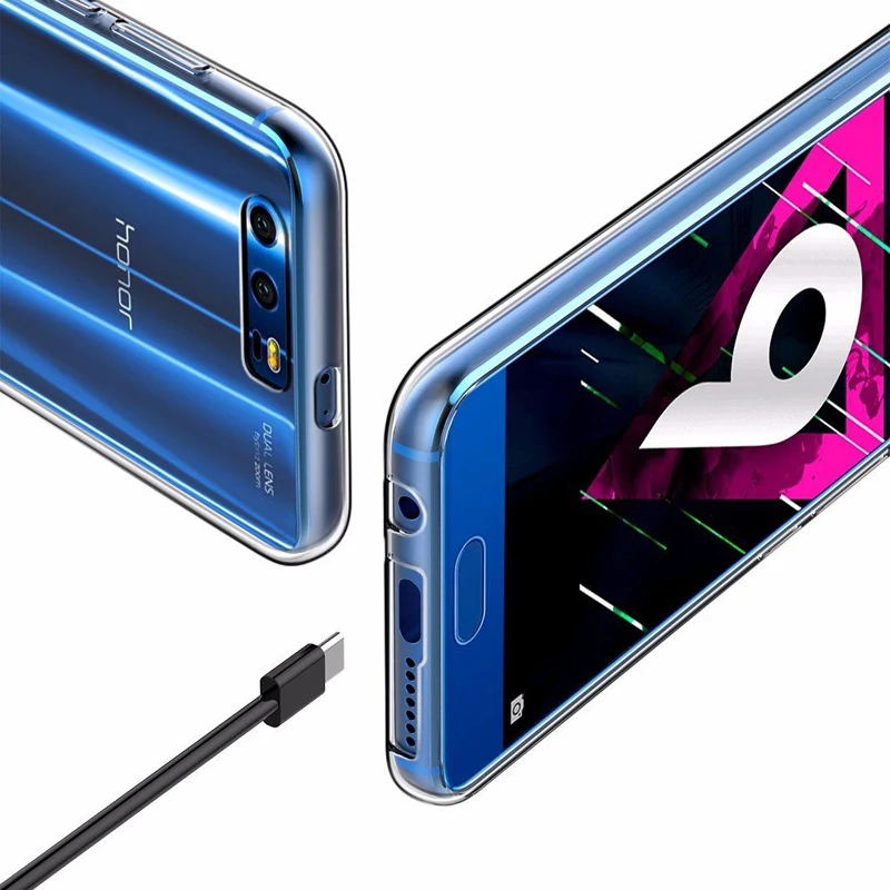 TOLIFEEL для Huawei honor 9 силиконовый чехол Honor9 тонкий прозрачный защитный телефона