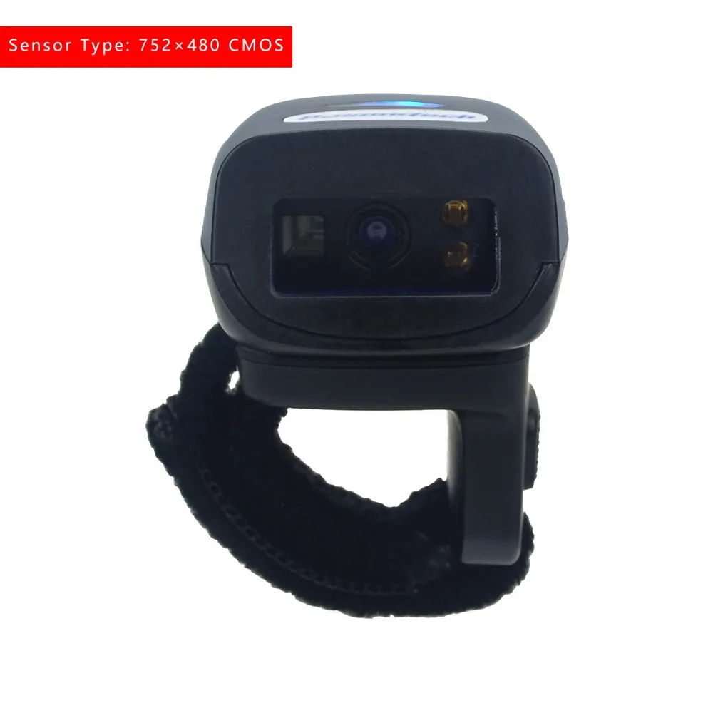 Пригодный для носки сканер штрих кода FS03 1D 2D Bluetooth литий ионная батарея 32 бит USB IOS