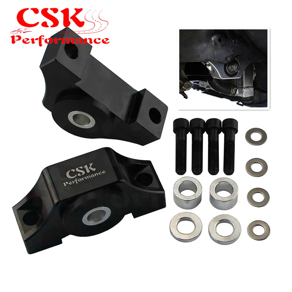Fits For Honda Civic EG EK D16 B16 B18 B20 Engine Billet Motor Torque Mount Kit Black |