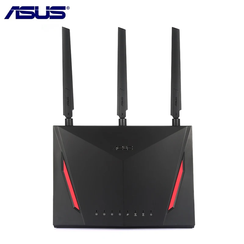 ASUS RT AC86U 2900 Мбит/с беспроводной Wi Fi маршрутизатор двухъядерный 512 Мб ОЗУ 256 ПЗУ 1 8 ГБ