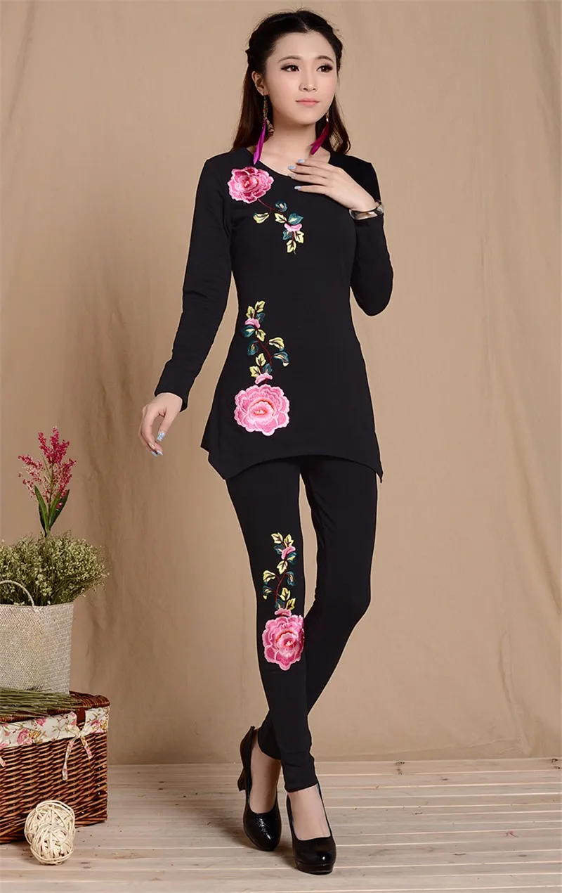 Весенне-летняя женская футболка 4XL с вышивкой, черные, белые, Blusas Feminina, хлопковая футболка, качественная Элегантная футболка