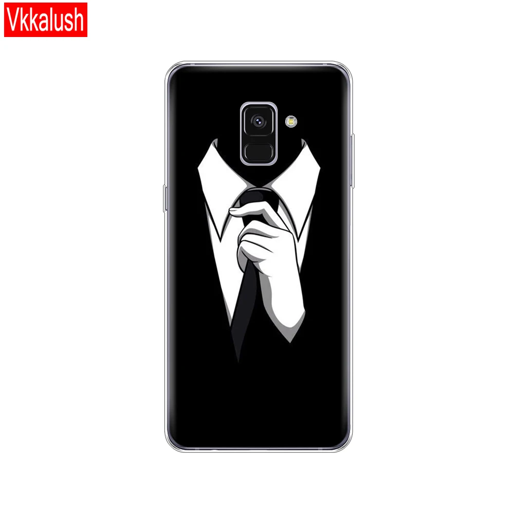 80054 Силиконовый чехол для samsung Galaxy A8 A530 A530F чехол мягкий Tpu чехол для телефона для samsung A8 Plus A730 A730F чехол прозрачная сумка - Цвет: 80054