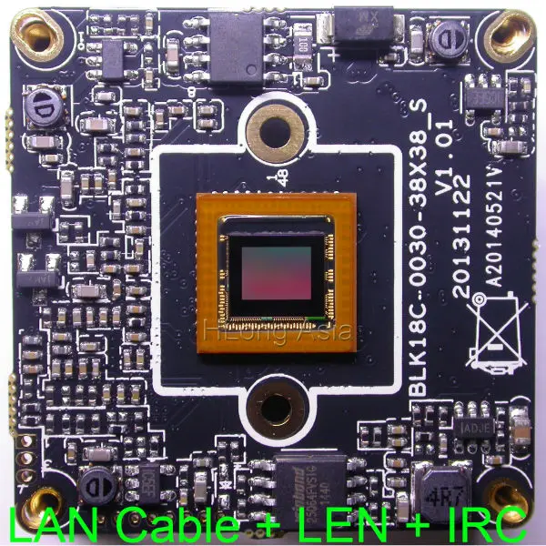 IP камера видеонаблюдения IPC 720P / 960P 1/3 &quotAptina AR0130 с датчиком изображения CMOS Hi3518C