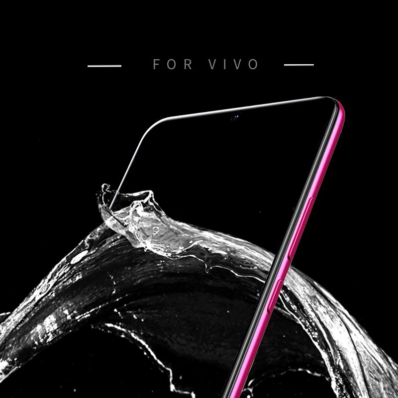 9D закаленное стекло с полным клеем для Vivo V11 Pro HD защитная пленка V9 V15 V11i Y97 Z3 Z3i Y85 Z1
