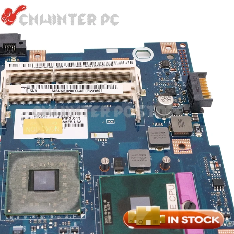 NOKOTION MBPPB02001 MB.PPB02.001 для ноутбука Acer aspire 5332 5732z материнская плата с функцией раньше