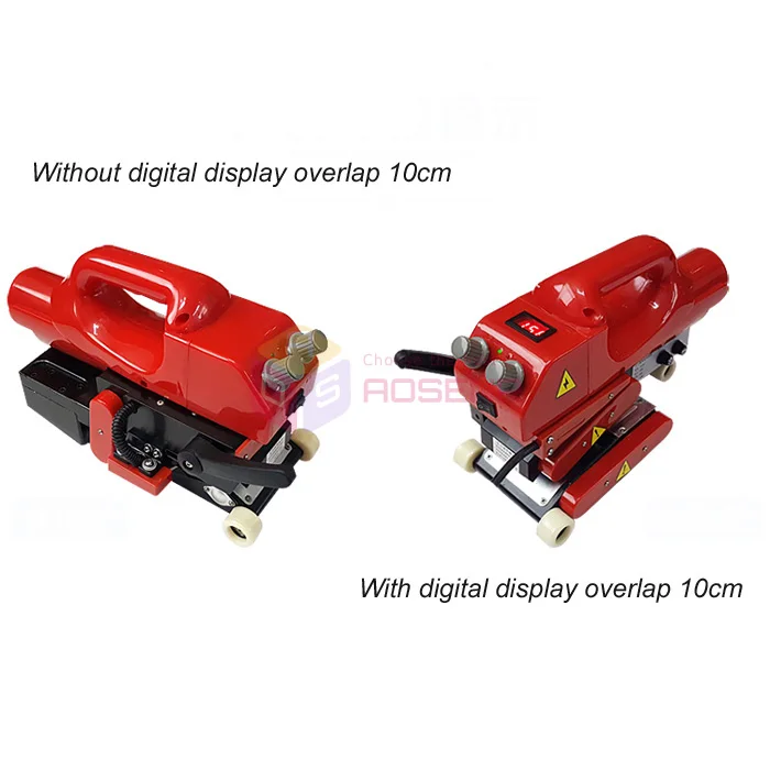 220V 1100W лист HDPE геомембранный сварочный аппарат горячего клина Пластик лайнер ПВХ