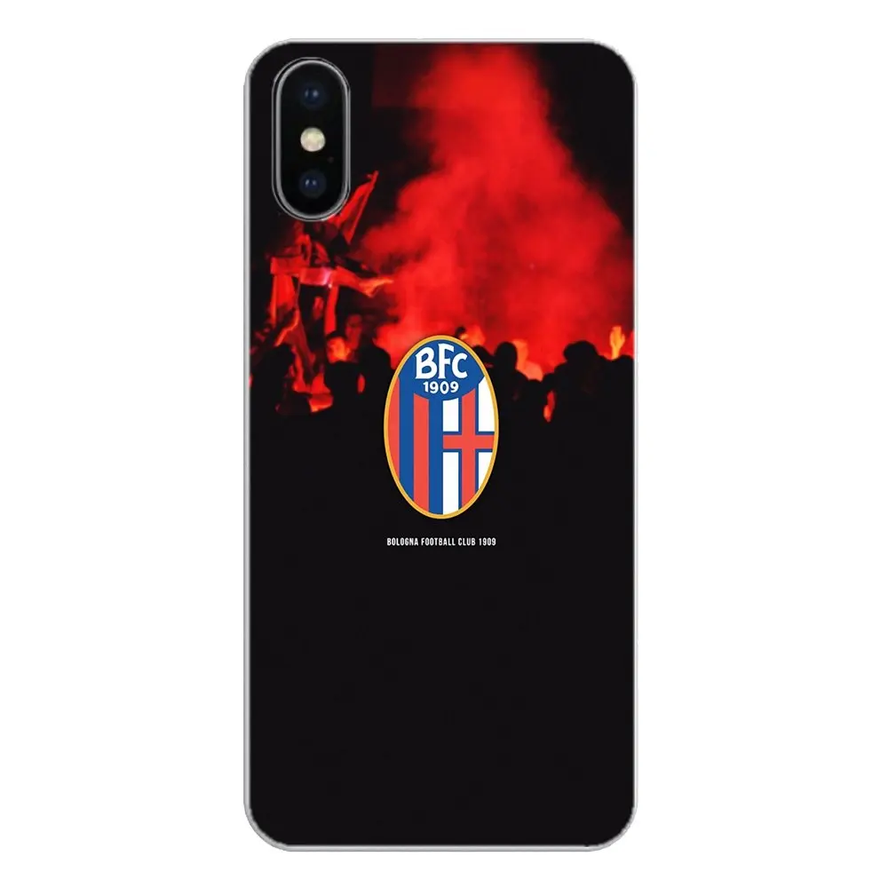 ТПУ силиконовый чехол Болонья fc футбольная команда для Samsung Galaxy S2 S3 S4 S5 MINI S6 S7 edge S8