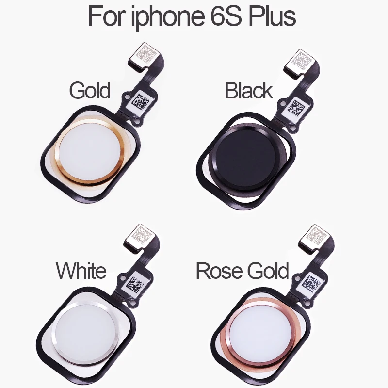 Кнопка домой с гибким кабелем для iPhone 5 5S 6 6S 6Plus Plus 7 7Plus 8 8Plus кнопка гибкая сборка