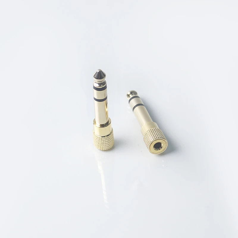 ULT BEST 6 35 мм 1/4 &quotштекер к 3 5 1/8&quot гнездо стерео наушники гарнитура аудио адаптер