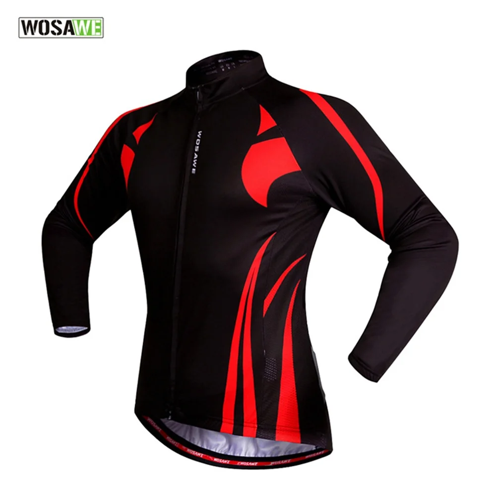 WOSAWE Cycle Jersey мужские велосипедные майки для мотокросса Mtb Maillot Ciclismo Hombre