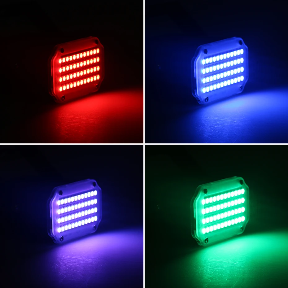 ALIEN 48 RGB УФ светодиодный DJ диско Звук Активированный сценический эффект освещения вечерние праздничные Клубные стробоскопы с пультом дистанционного управления