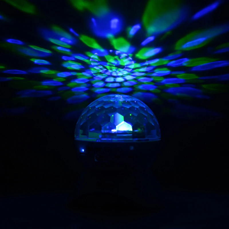 AMTERBEST диско ди джей вечерние Портативный Bluetooth Динамик встроенный светильник