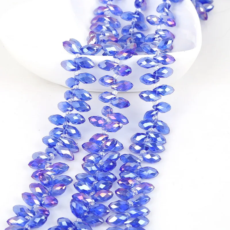 50pcs/lot Austrian Beads Crystal Multi Color Tear Drop Glass For Jewelry Making DIY Bracelet Beading | Украшения и аксессуары
