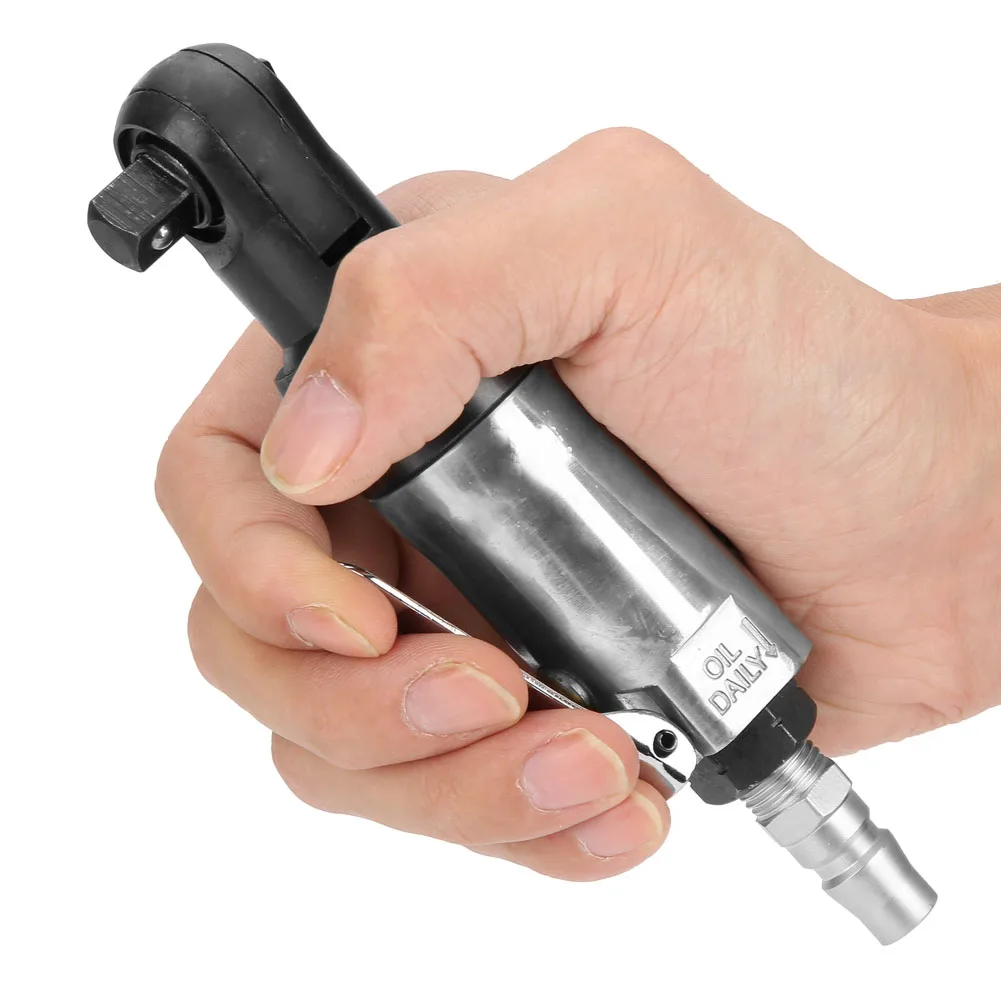 

1/4" Square Drive Straight Shank Pneumatic Air Ratchet Wrench Professional Tool