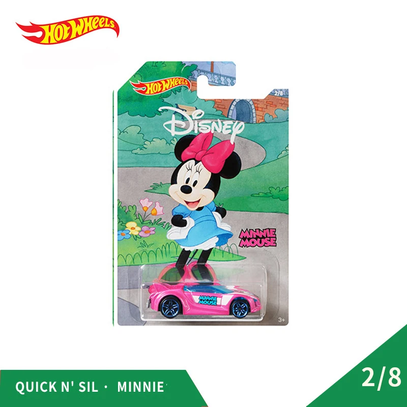Горячие колеса 1:64 Автомобиль Микки Минни Коллекционное издание 50-летие металл
