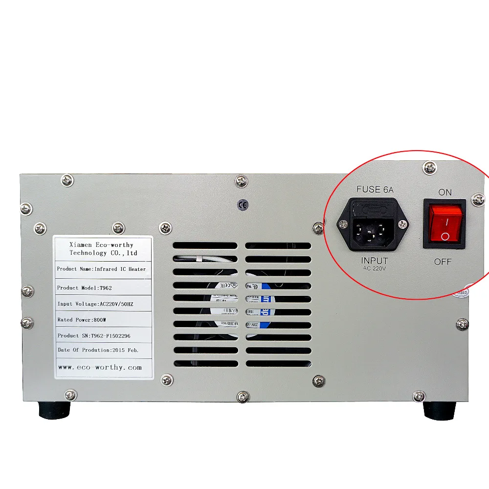 ЕС наличии T962 цифровой инфракрасный IC НАГРЕВАТЕЛЬ оплавления печи SMD припоя BGA