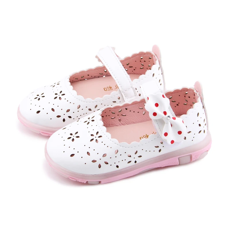 Детские сандалии из ПУ кожи с бантом для маленьких девочек|sandals princess|summer baby girls