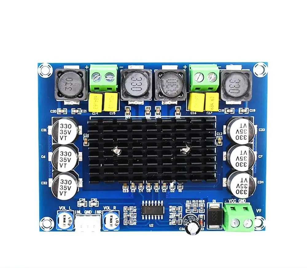 TPA3116 Dual-channel Stereo High Power Digital Audio Amplifier Board TPA3116D2 Amplifiers 2*120W Amplificador DIY | Электроника