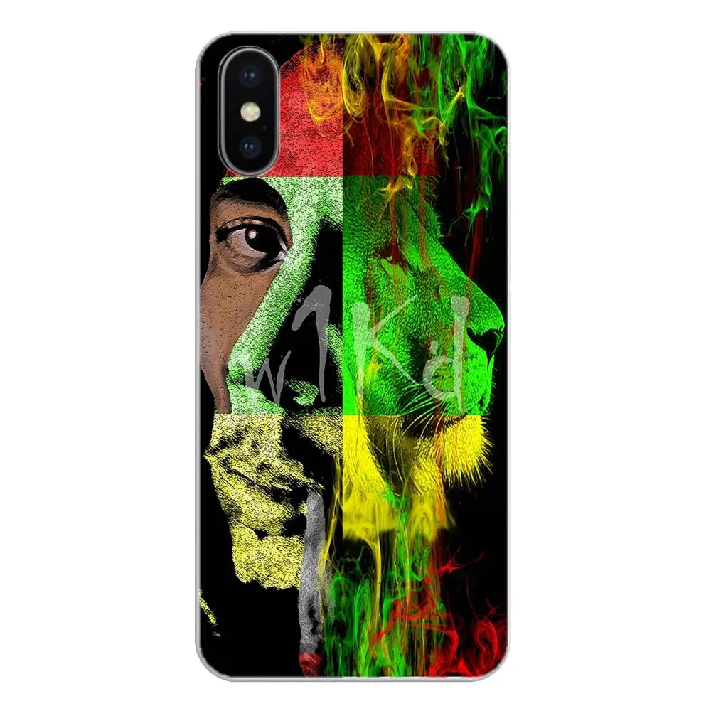 Чехол для мобильного телефона HTC U11 One M7 M8 A9 M10 E9 Desire 630 530 626 628 816 820 Motorola G G2 G3 bob marley rasta