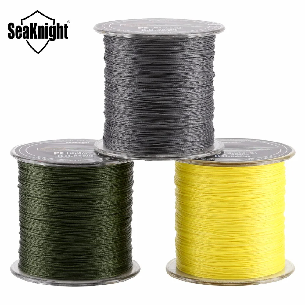 SeaKnight 8 нитей 300 м Рыбалка линии Плетеный ЧП линия комплексная плетеные Провода 20