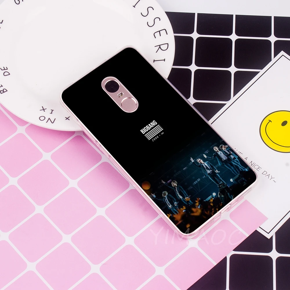 YIMAOC BIGBANG G DRAGON Rapper Soft TPU Case for Xiaomi Redmi 6 4X 5A 4A S2 Note 4 5 Pro Plus Mi 8 9 SE A2 A1 MiX 2S MAX 3 |