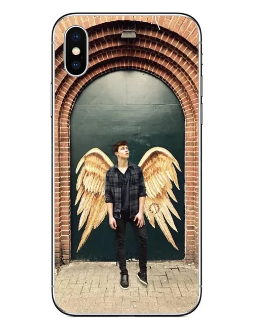 Хит поп-певица Шон Мендес Magcon телефонные чехлы для iPhone X 10 Жесткий ПК чехол 8 8Plus 7
