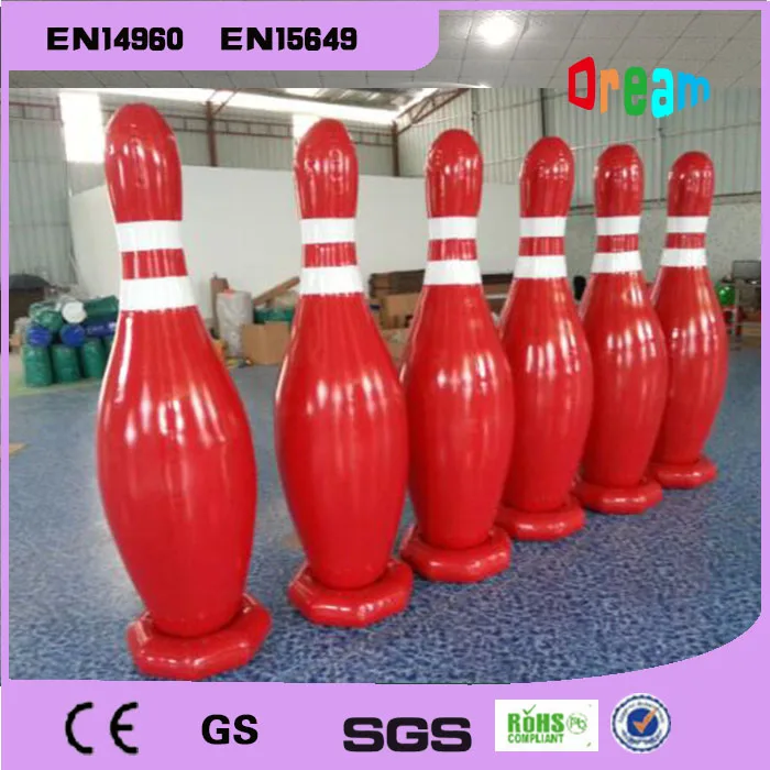 Бесплатная доставка 6 шт. надувные боулинговые штифты 1 8 м для человеческого тела