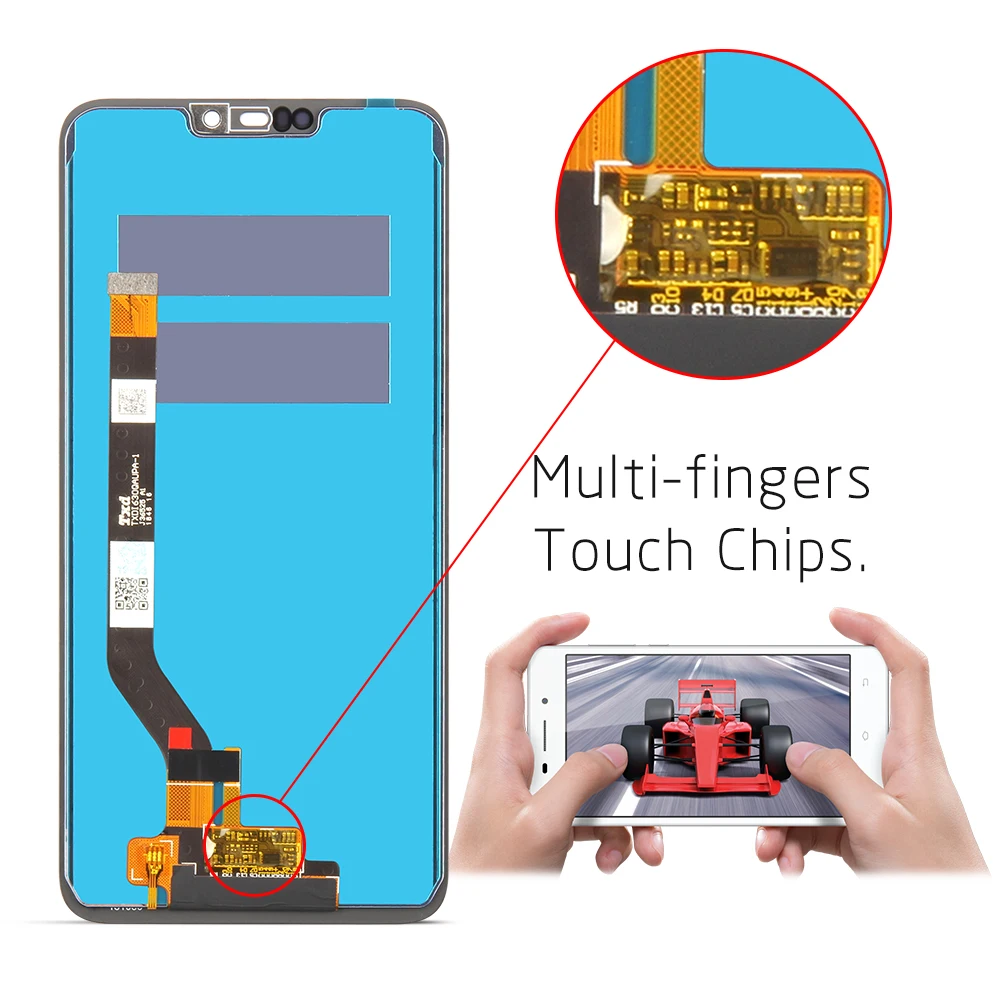 Новый 6 26 &quot1520x720 экран для Asus Zenfone Max M2 ZB632KL ZB633KL X01AD ЖК-дисплей с сенсорным экраном