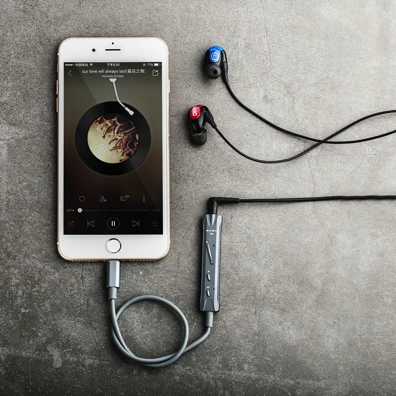 SMSL I2 мини усилитель Lightning DAC/Amp для iOS портативный и наушников Встроенный микрофон