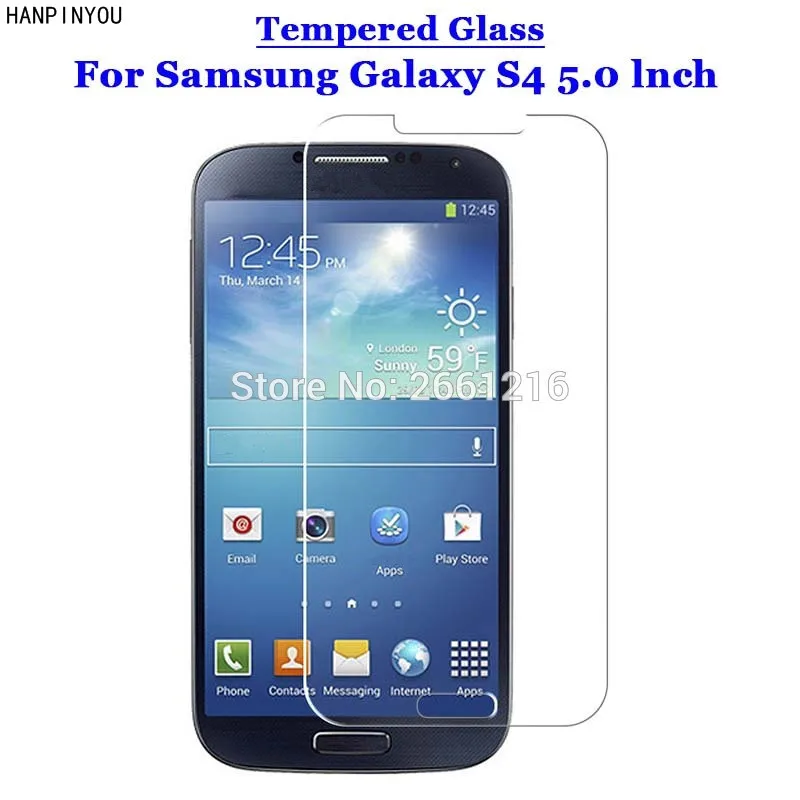 Закаленное стекло 9H 2.5D для Samsung S4 Премиум Защитная пленка Galaxy SIV S 4 IV i9500 5 0&quot|s4 tempered