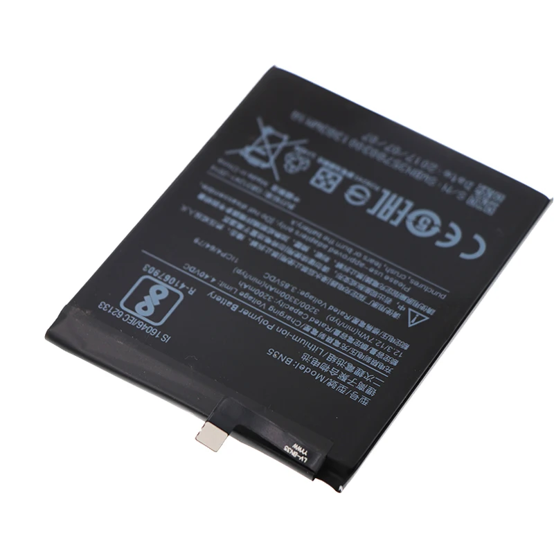 BN35 Battery For Xiaomi Redmi 5 Hongmi Batterie Bateria Batterij Accumulator 3300mAh+Tools | Мобильные телефоны и