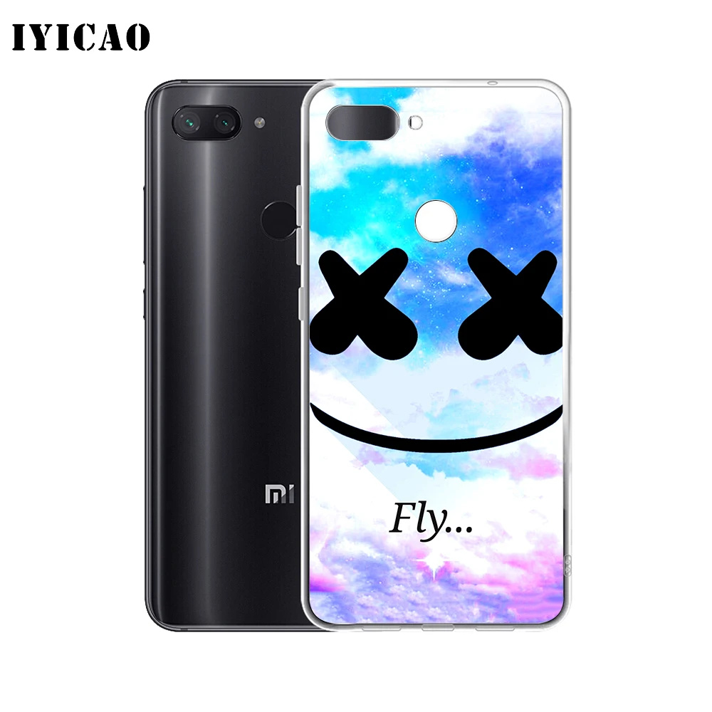 Чехол для телефона IYICAO Marshmello DJ мягкий силиконовый чехол Xiaomi Redmi 4A 5A 6A Note 7 6 5 Pro Plus 4X