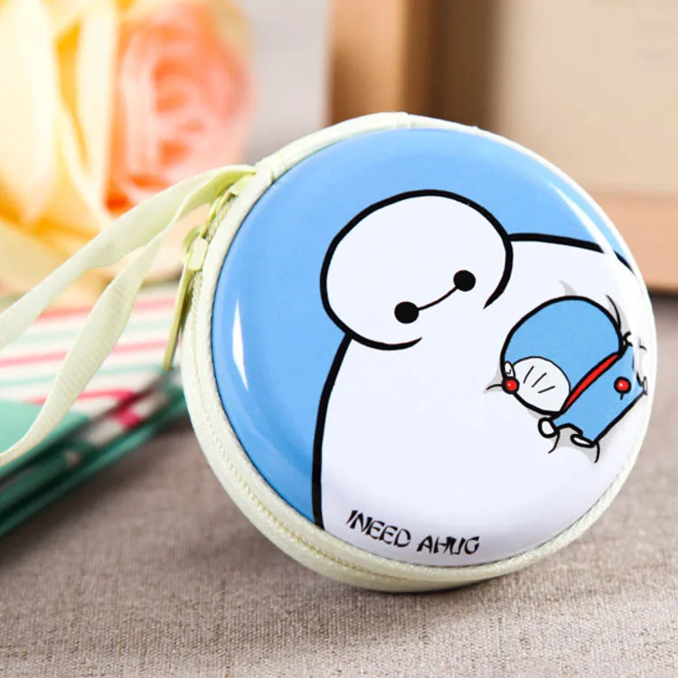 5 шт. сумка для наушников на молнии с мультяшным рисунком кошелек защитных