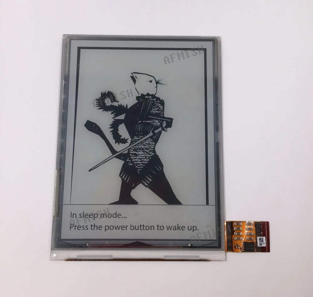 ED060XD4 100% новый eink 6 дюймов ЖК экран для электронной книги без подсветки и