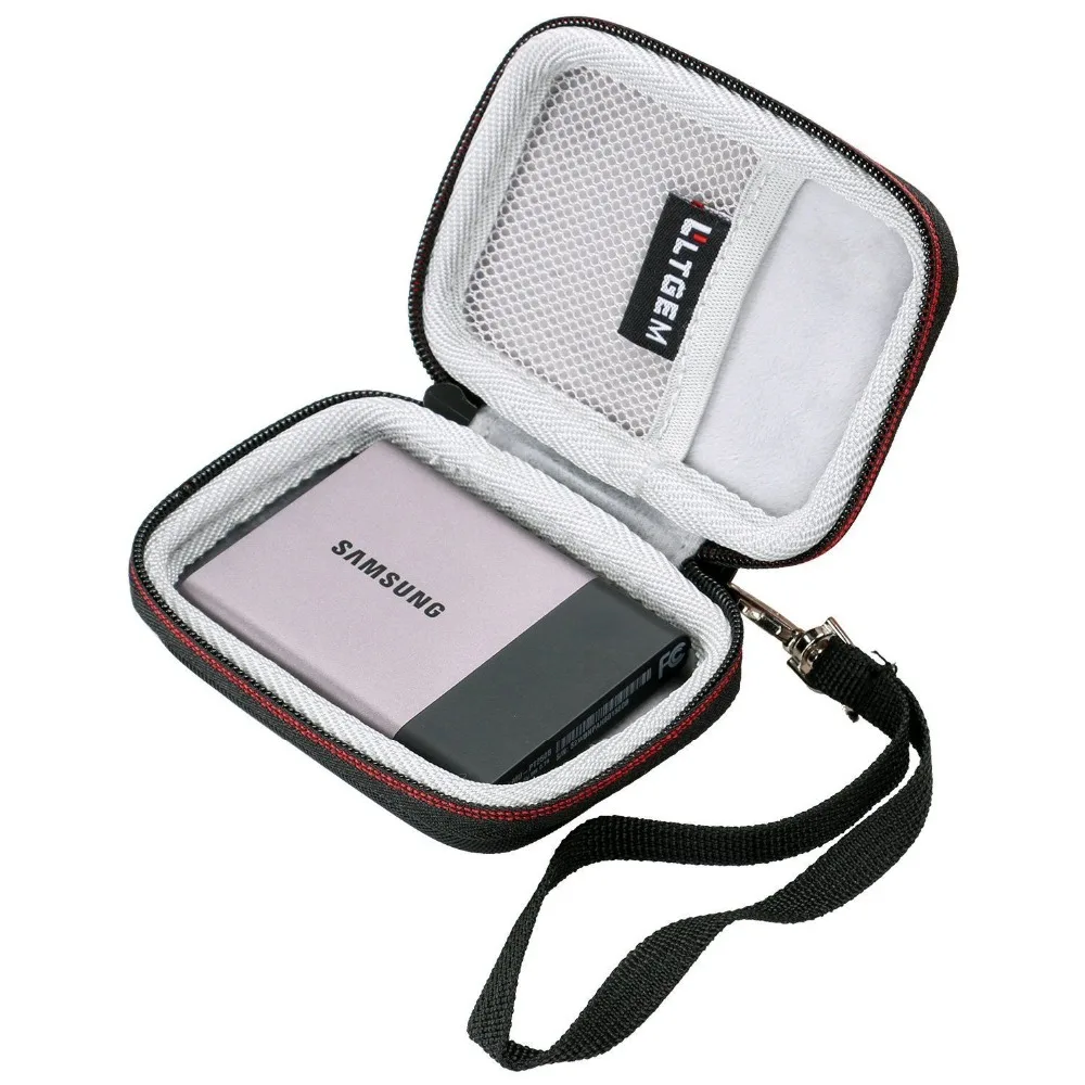 Дорожный Чехол LTGEM для Samsung T5/T3/T1 250 ГБ 500 Гб ТБ внешний твердотельный накопитель USB 3