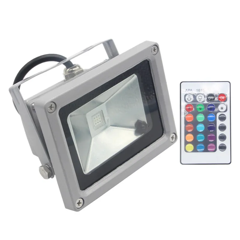 IP65 RGB прожектор светодио дный наружное уличное освещение Spotlight 10 Вт AC85 265V Refletor
