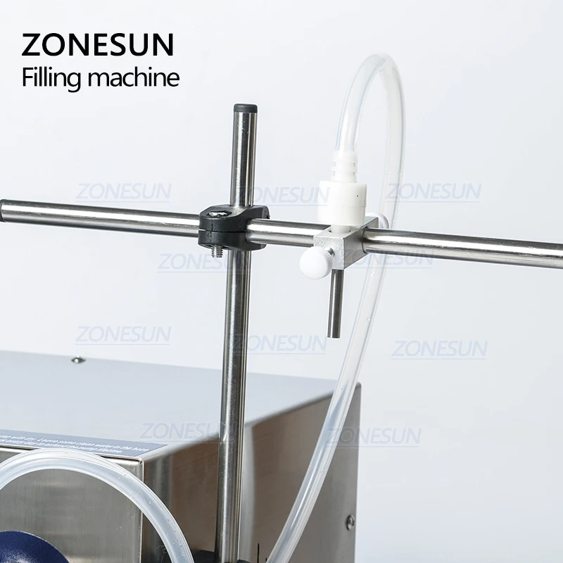 ZONESUN Magnetic Pump Beverage Perfume water wine drinks juice Essential Oil Bottle Water Making Liquid Filling Machine | Бытовая