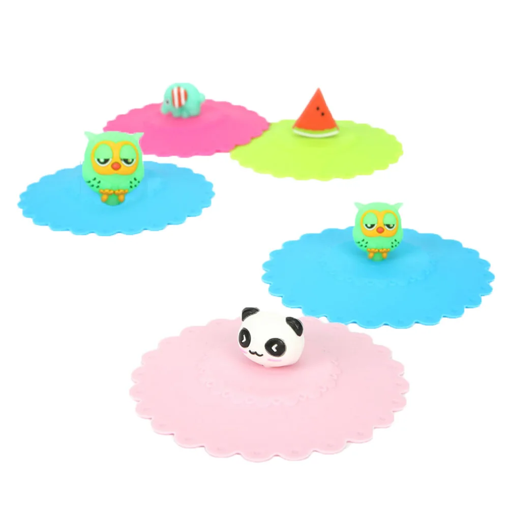 5 шт уплотнение кофейная кружка всасывающая воздухонепроницаемая крышка чашка