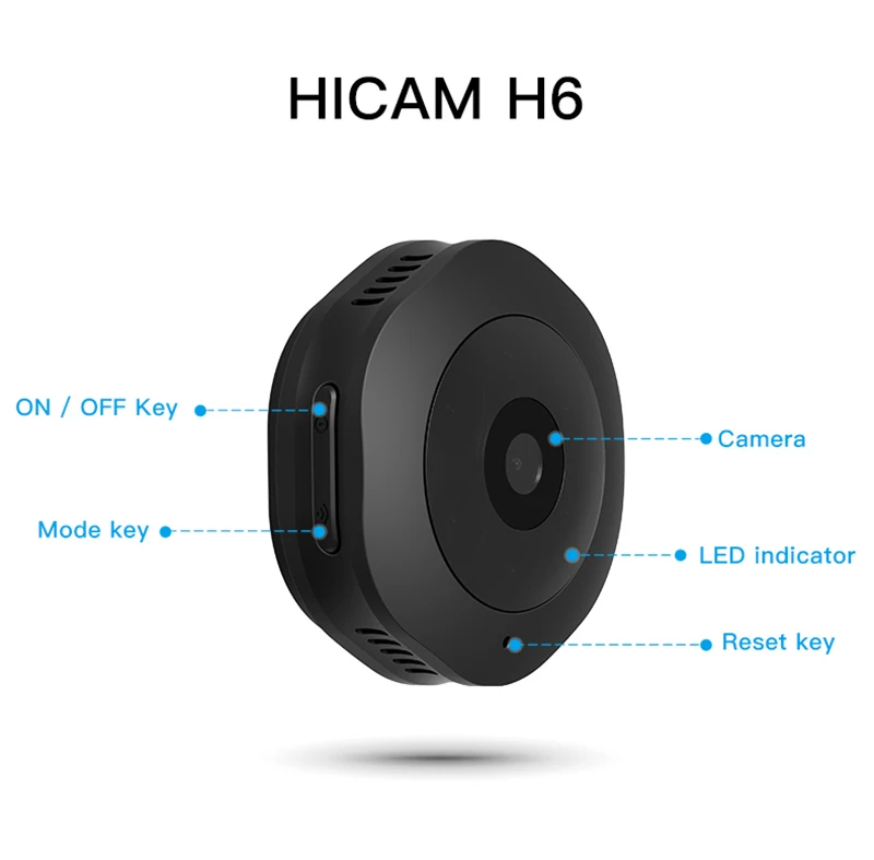 1080P HD камера Mini DV Life Cam микро видеокамера Спортивная домашняя Экшн DVR