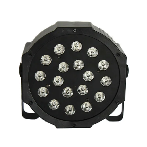 18*3 Вт Par светодиодный rgb dmx 512 Dj сценическое освещение движущиеся головки света 6R6G6B